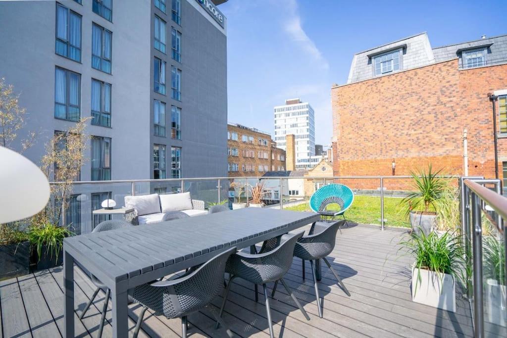 Chic City Centre Penthouse Leicester Buitenkant foto